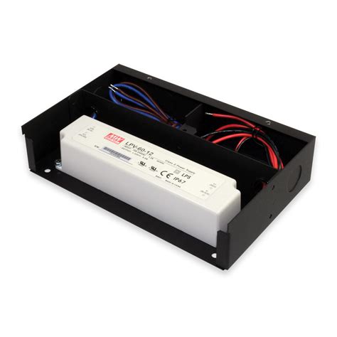 led power supply enclosure box